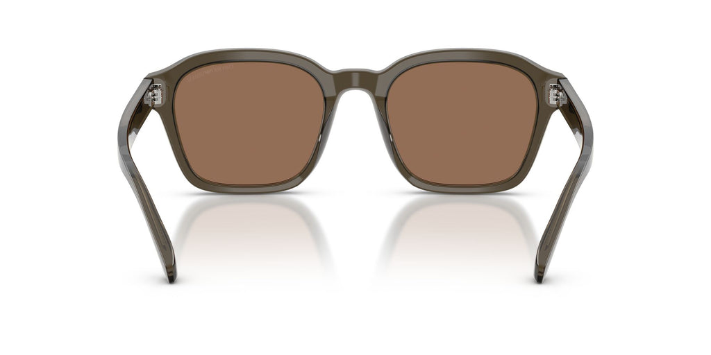 Emporio Armani  EA4245U 624973 54 Shiny Transparent Grey / Dark Brown