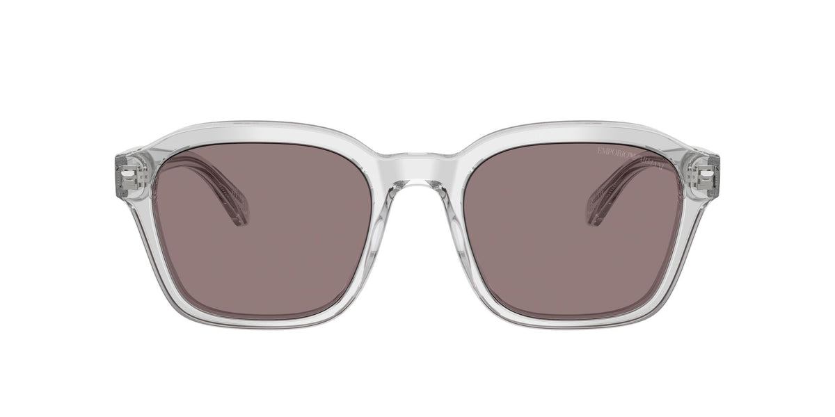 Emporio Armani  EA4245U 62507N 54 Shiny Transparent Crystal / Purple Brown