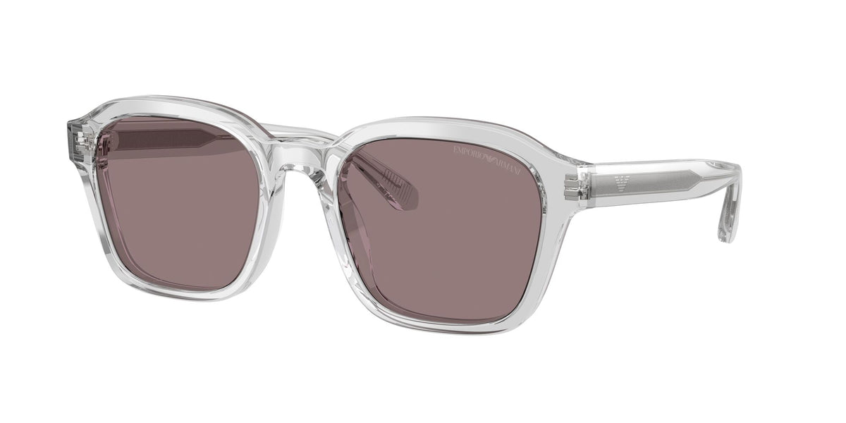 Emporio Armani  EA4245U 62507N 54 Shiny Transparent Crystal / Purple Brown