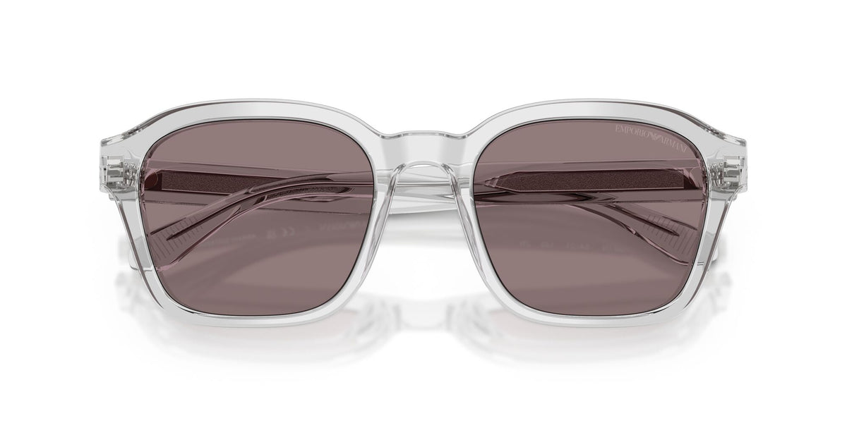 Emporio Armani  EA4245U 62507N 54 Shiny Transparent Crystal / Purple Brown
