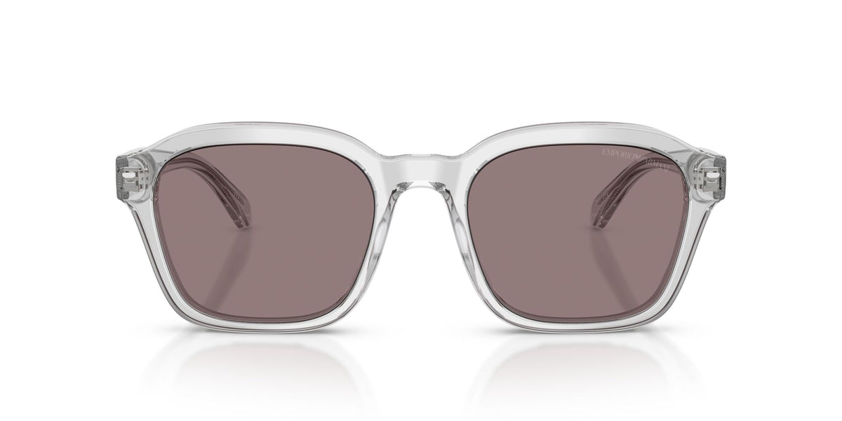 Emporio Armani  EA4245U 62507N 54 Shiny Transparent Crystal / Purple Brown