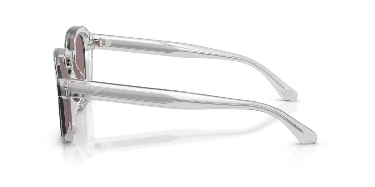 Emporio Armani  EA4245U 62507N 54 Shiny Transparent Crystal / Purple Brown