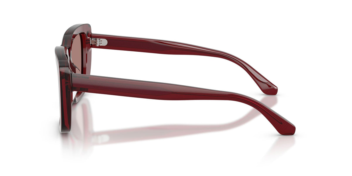 Emporio Armani  EA4246U 625473 54 Shiny Transparent Bordeaux / Light Brown