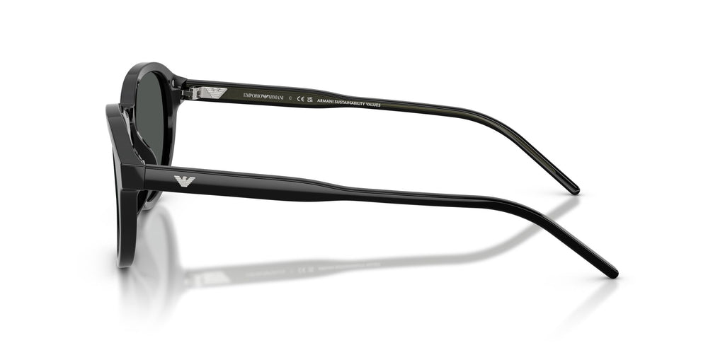 Emporio Armani  EA4247U 501787 51 Shiny Black / Dark Grey