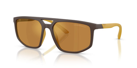 Emporio Armani  EA4248U 62586H 58 Matte Brown / Brown Mirror Gold