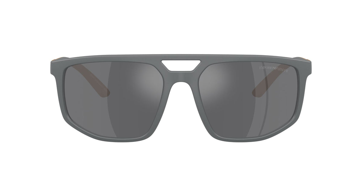 Emporio Armani  EA4248U 62616G 58 Matte Grey / Grey Mirror Silver