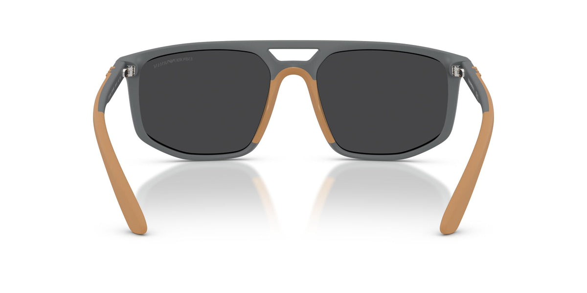 Emporio Armani  EA4248U 62616G 58 Matte Grey / Grey Mirror Silver