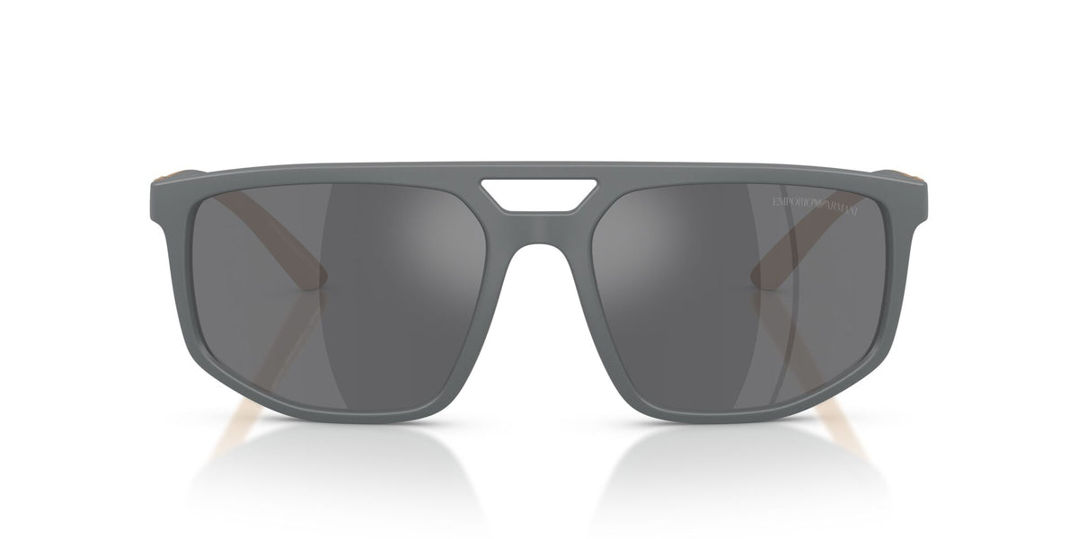 Emporio Armani  EA4248U 62616G 58 Matte Grey / Grey Mirror Silver