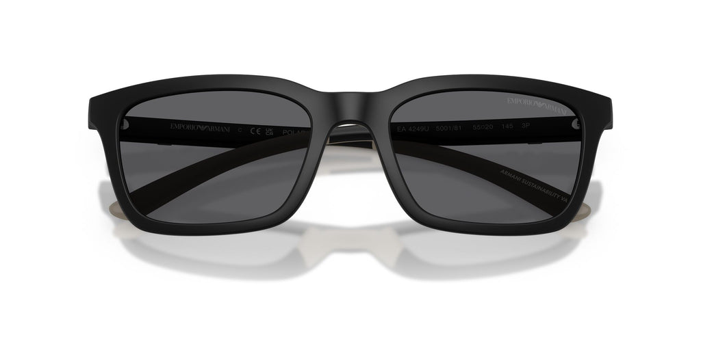 Emporio Armani  EA4249U 500181 55 Matte Black / Grey Polar