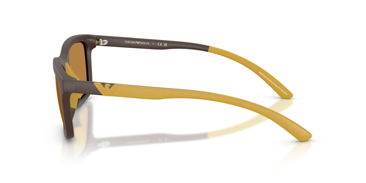 Emporio Armani  EA4249U 625893 55 Matte Brown / Light Brown