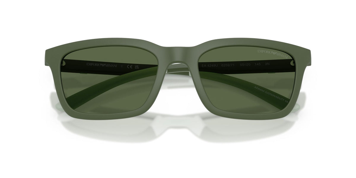 Emporio Armani  EA4249U 625971 55 Matt Agave / Dark Green