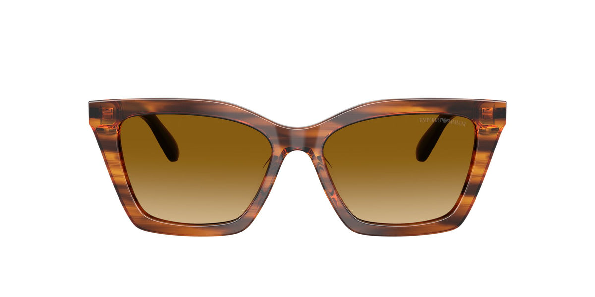 Emporio Armani  EA4250U 62682L 54 Shiny Striped Yellow / Gradient Yellow
