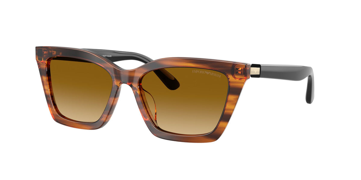 Emporio Armani  EA4250U 62682L 54 Shiny Striped Yellow / Gradient Yellow