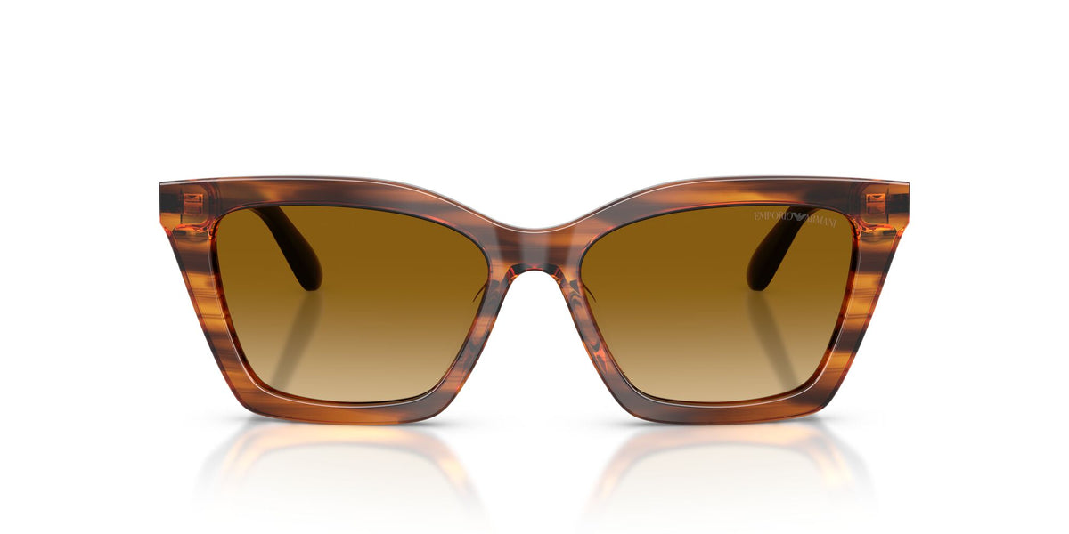 Emporio Armani  EA4250U 62682L 54 Shiny Striped Yellow / Gradient Yellow