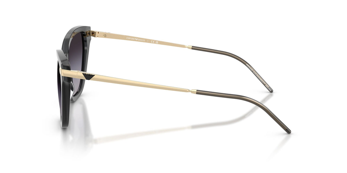 Emporio Armani  EA4251F 62628G 56 Shiny Opal Black / Grey Gradient
