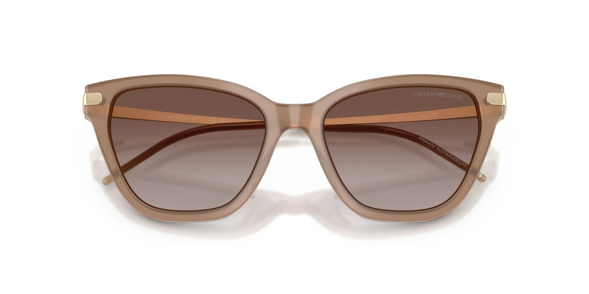 Emporio Armani  EA4251F 626313 56 Shiny Opal Tundra / Gradient Brown