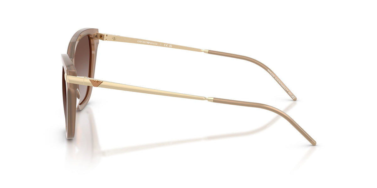 Emporio Armani  EA4251F 626313 56 Shiny Opal Tundra / Gradient Brown