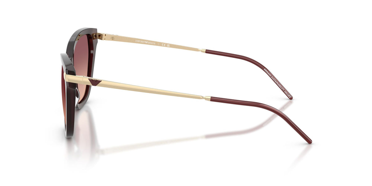 Emporio Armani  EA4251F 62658D 56 Shiny Opal Bordeaux / Pink Gradient Violet