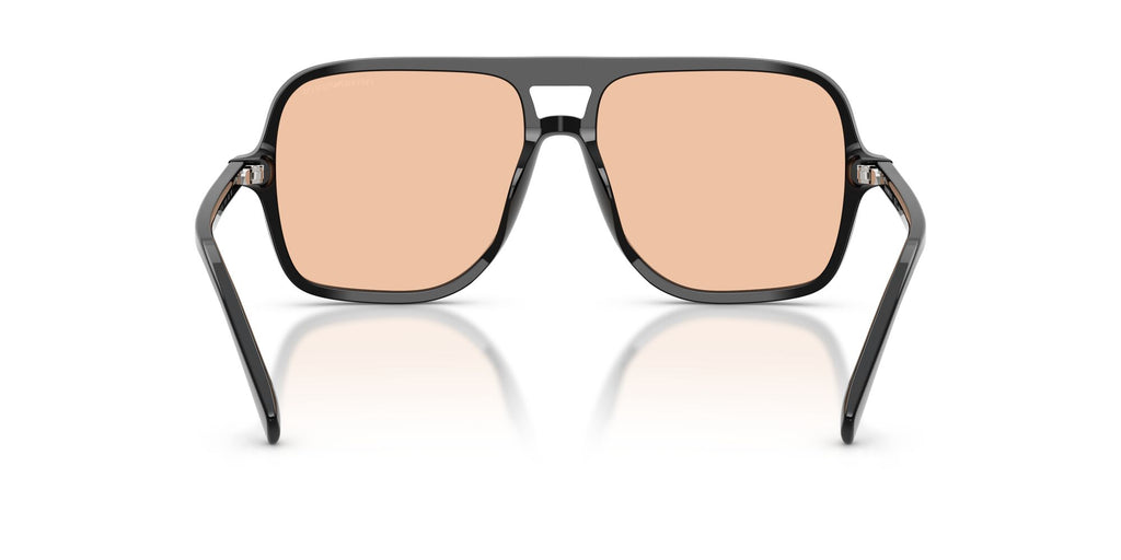 Emporio Armani  EA4252U 501793 57 Shiny Black / Light Orange