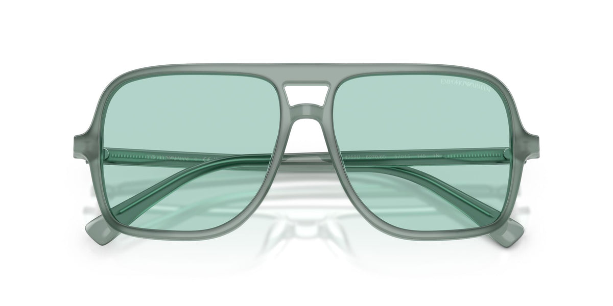 Emporio Armani  EA4252U 627065 57 Shiny Opaline Light Blue / Light Azure
