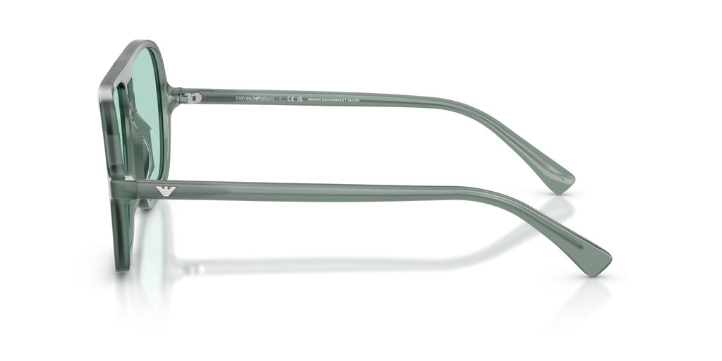 Emporio Armani  EA4252U 627065 57 Shiny Opaline Light Blue / Light Azure