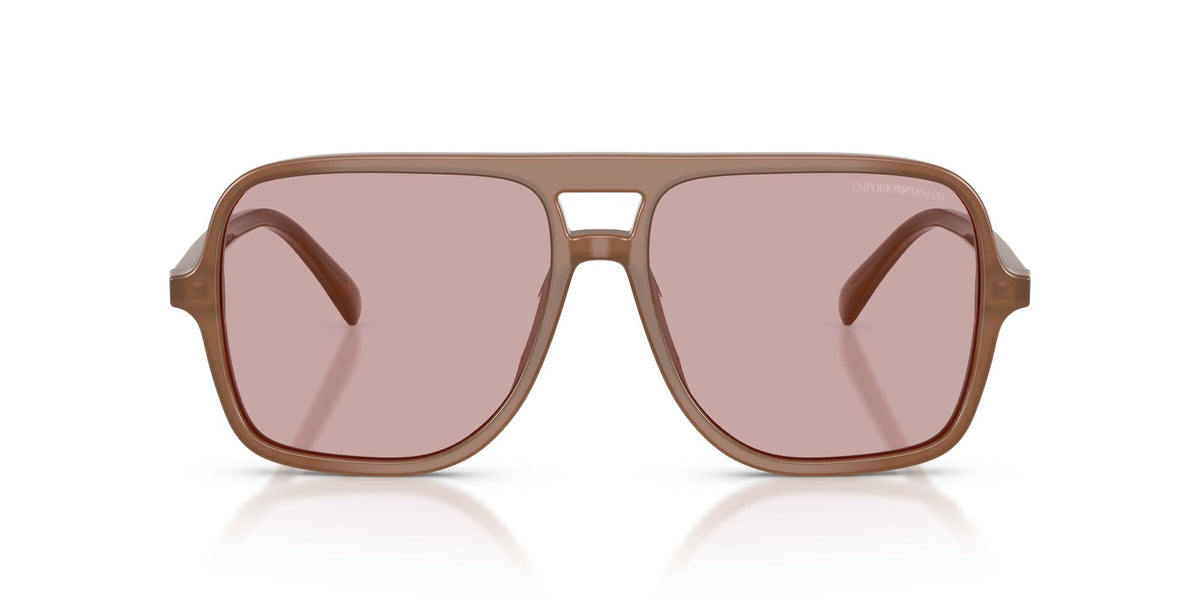 Emporio Armani  EA4252U 627173 57 Shiny Opaline Light Brown / Pink