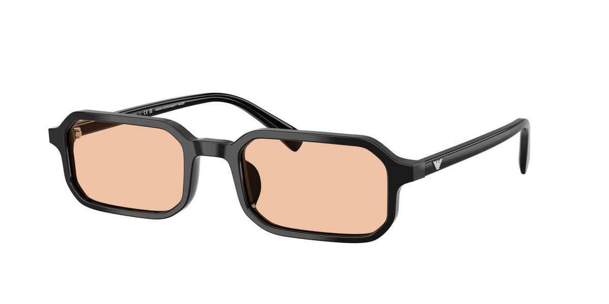 Emporio Armani  EA4253U 501793 54 Shiny Black / Light Orange