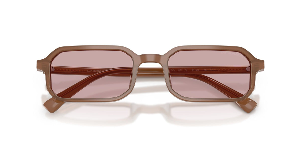 Emporio Armani  EA4253U 627173 54 Shiny Opaline Light Brown / Pink