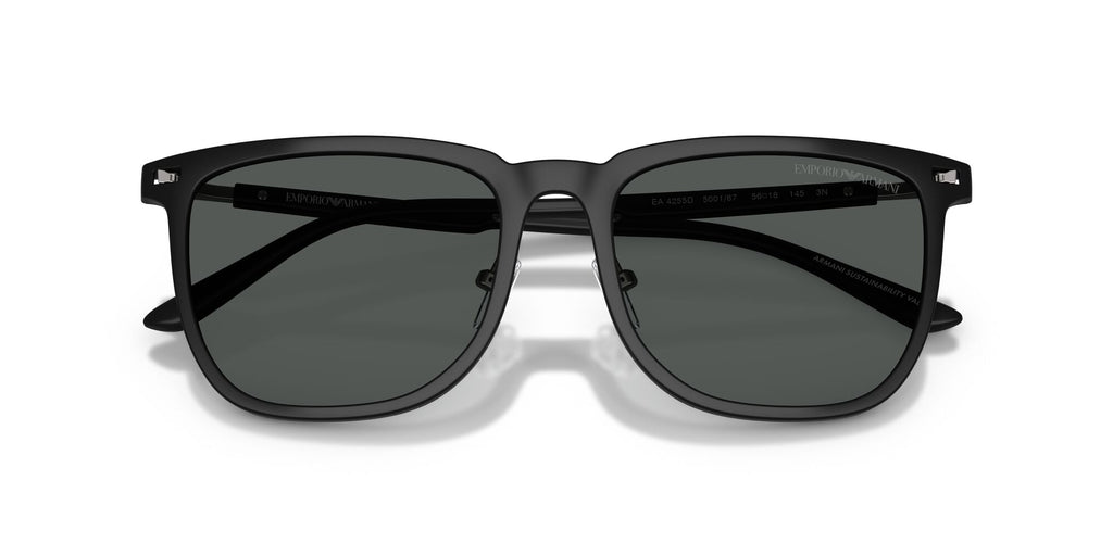 Emporio Armani  EA4255D 500187 56 Matte Black / Dark Grey
