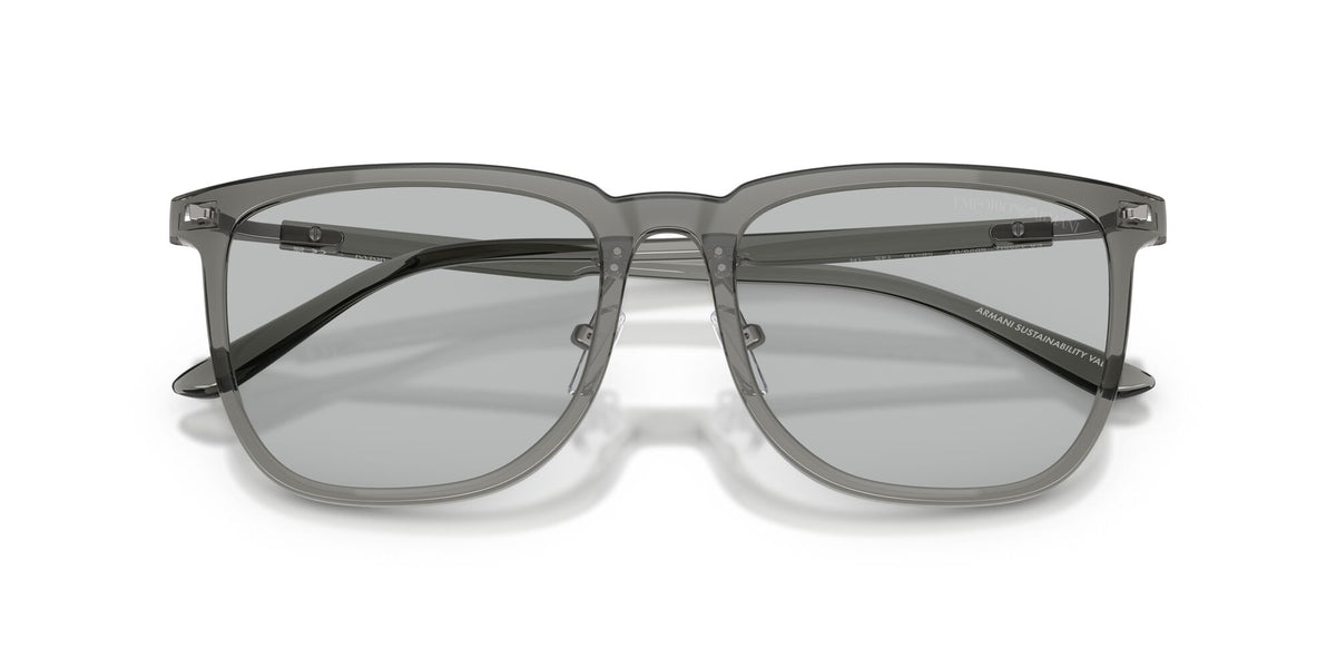 Emporio Armani  EA4255D 502987 56 Shiny Transparent Grey / Light Grey