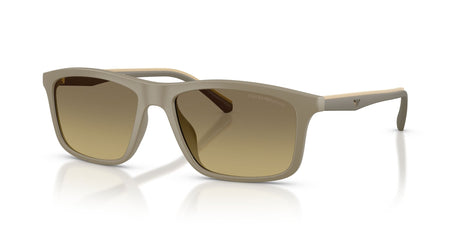 Emporio Armani 0EA4257U 5437G9 57 Matte Beige/ Brown Gradient Grey