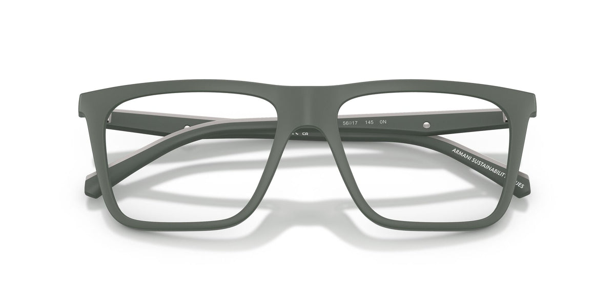 Emporio Armani 0EA4258F 63121W 56 Matte Green/ Clear
