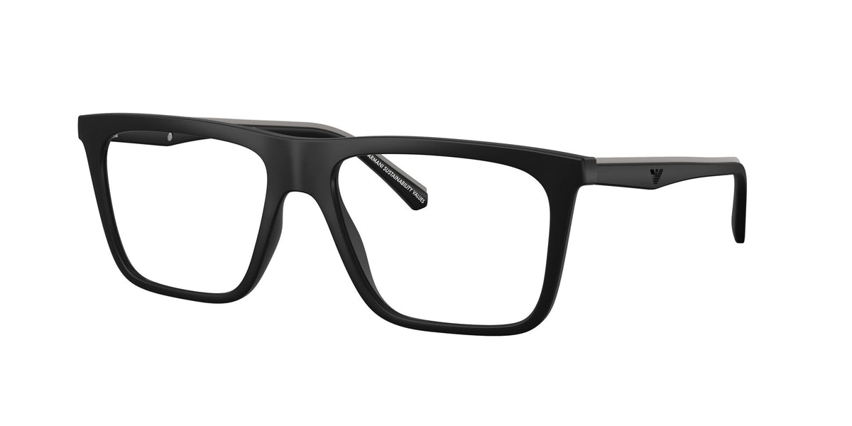 Emporio Armani 0EA4258 50011W 56 Matte Black/ Clear