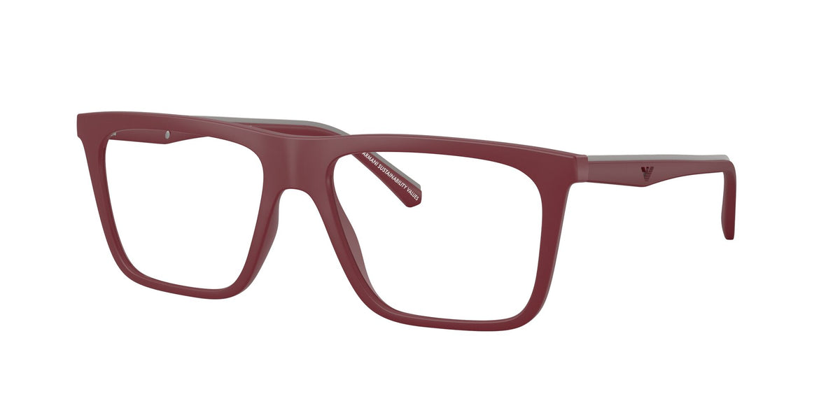 Emporio Armani 0EA4258 52611W 56 Matte Bordeaux/ Clear