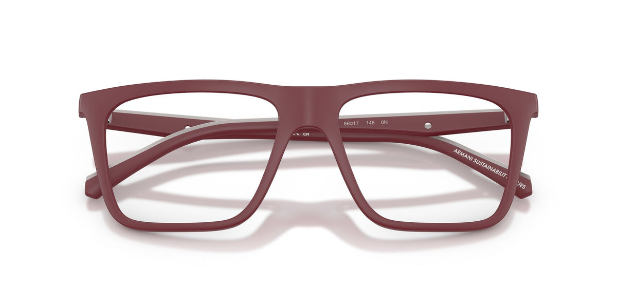 Emporio Armani 0EA4258 52611W 56 Matte Bordeaux/ Clear