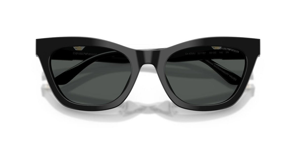 Emporio Armani 0EA4259U 501787 55 Shiny Black/ Dark Grey