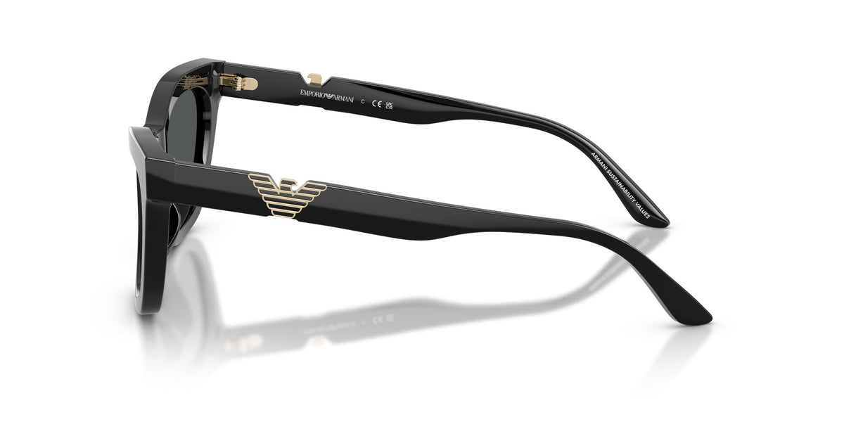 Emporio Armani 0EA4259U 501787 55 Shiny Black/ Dark Grey