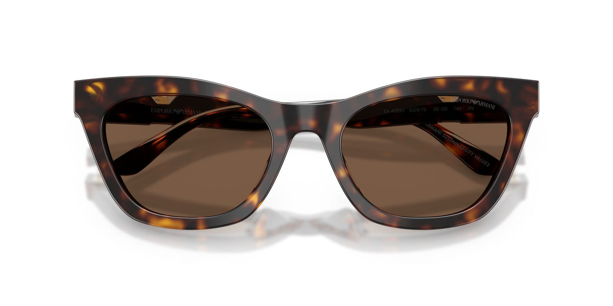 Emporio Armani 0EA4259U 502673 55 Shiny Havana/ Brown