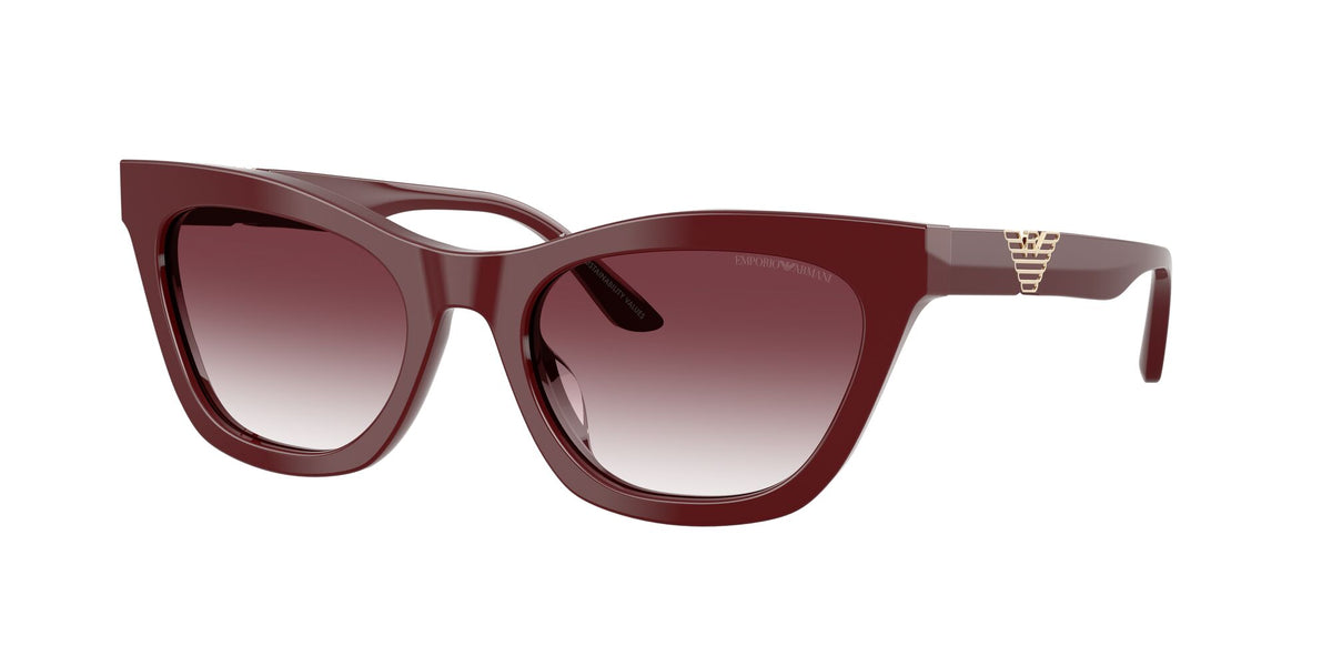 Emporio Armani 0EA4259U 63238H 55 Shiny Bordeaux/ Clear Gradient Dark Violet