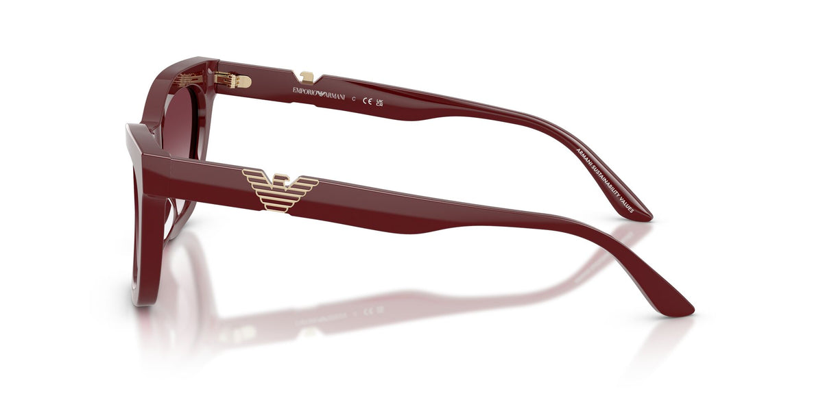 Emporio Armani 0EA4259U 63238H 55 Shiny Bordeaux/ Clear Gradient Dark Violet