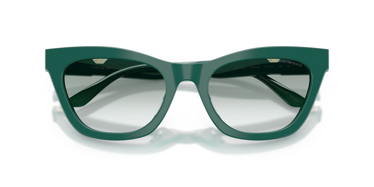 Emporio Armani 0EA4259U 63248E 55 Shiny Green/ Clear Gradient Green