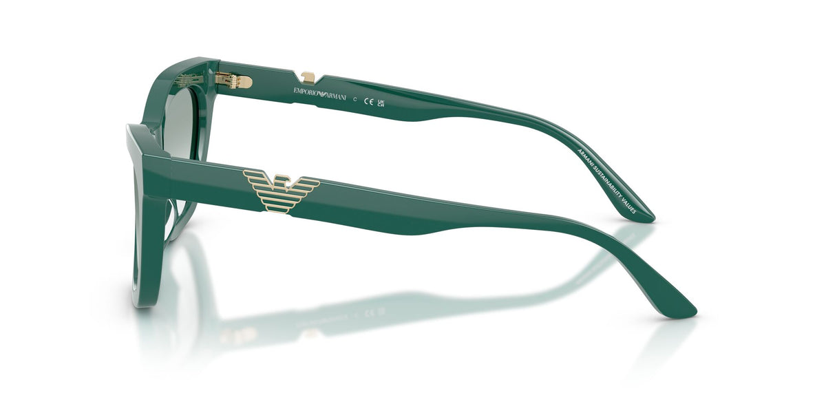 Emporio Armani 0EA4259U 63248E 55 Shiny Green/ Clear Gradient Green