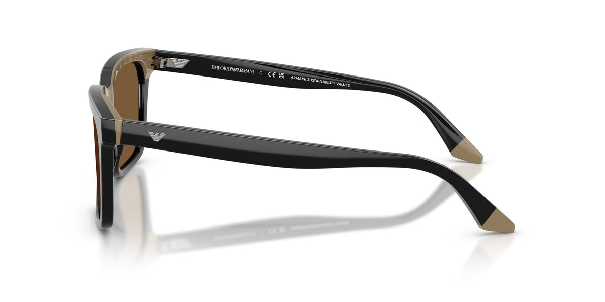 Emporio Armani 0EA4260 631373 55 Black/Beige/ Brown