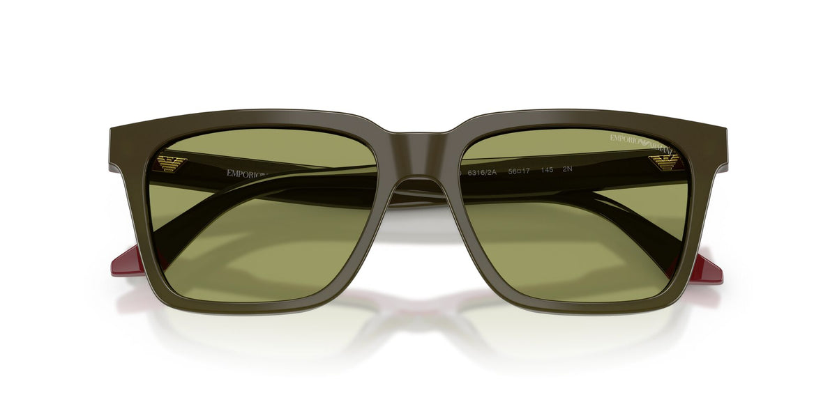 Emporio Armani 0EA4260 63162A 55 Opaline Green/Bordeaux/ Green