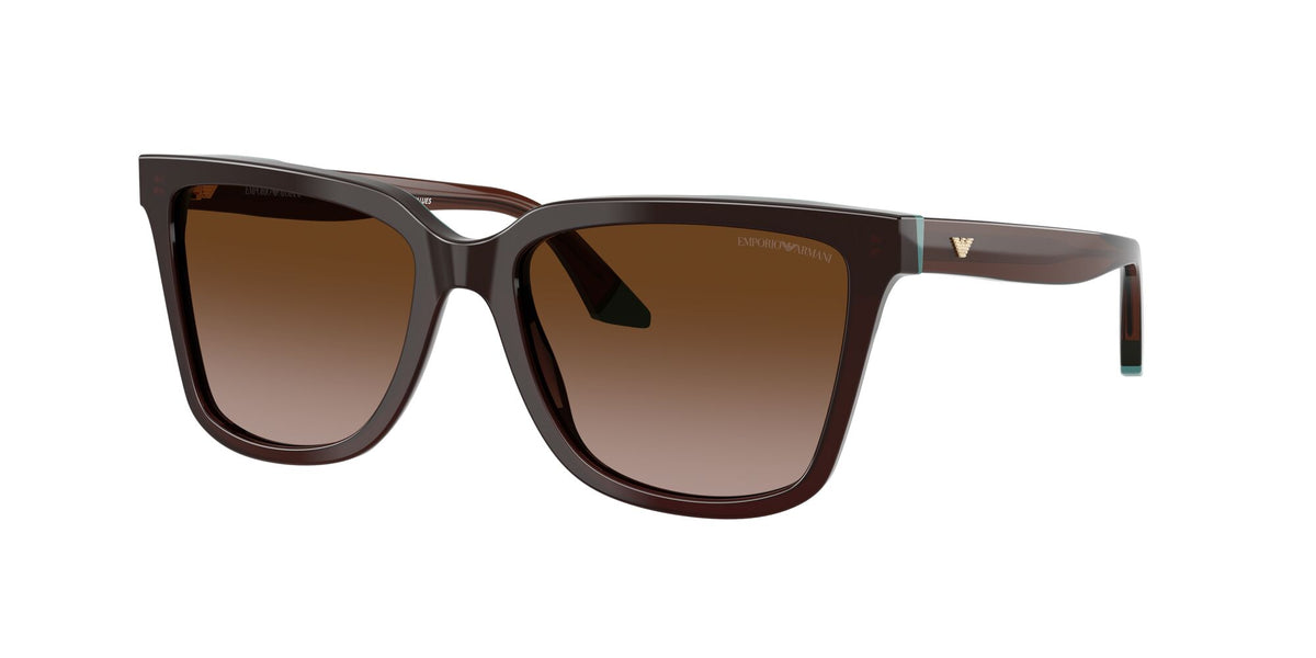 Emporio Armani 0EA4261 631813 55 Transparent Brown/Teal/ Brown Gradient