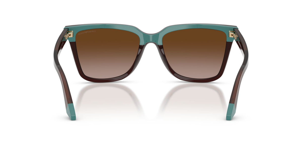 Emporio Armani 0EA4261 631813 55 Transparent Brown/Teal/ Brown Gradient