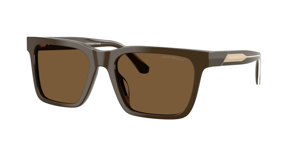 Emporio Armani 0EA4262U 630773 57 Shiny Brown/ Brown