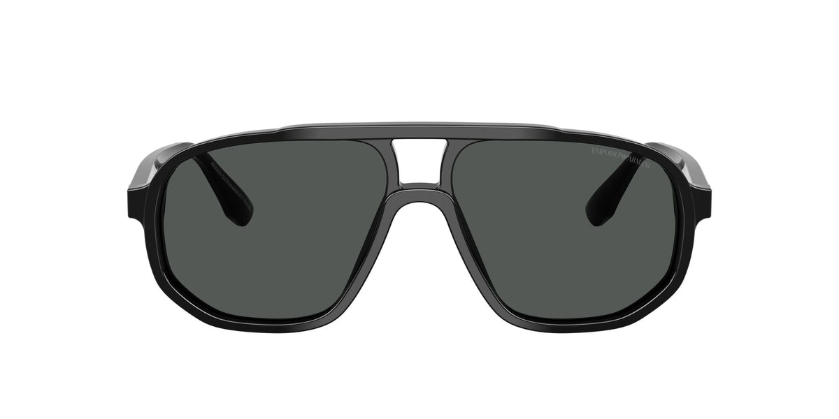 Emporio Armani 0EA4263U 501787 57 Shiny Black/ Dark Grey