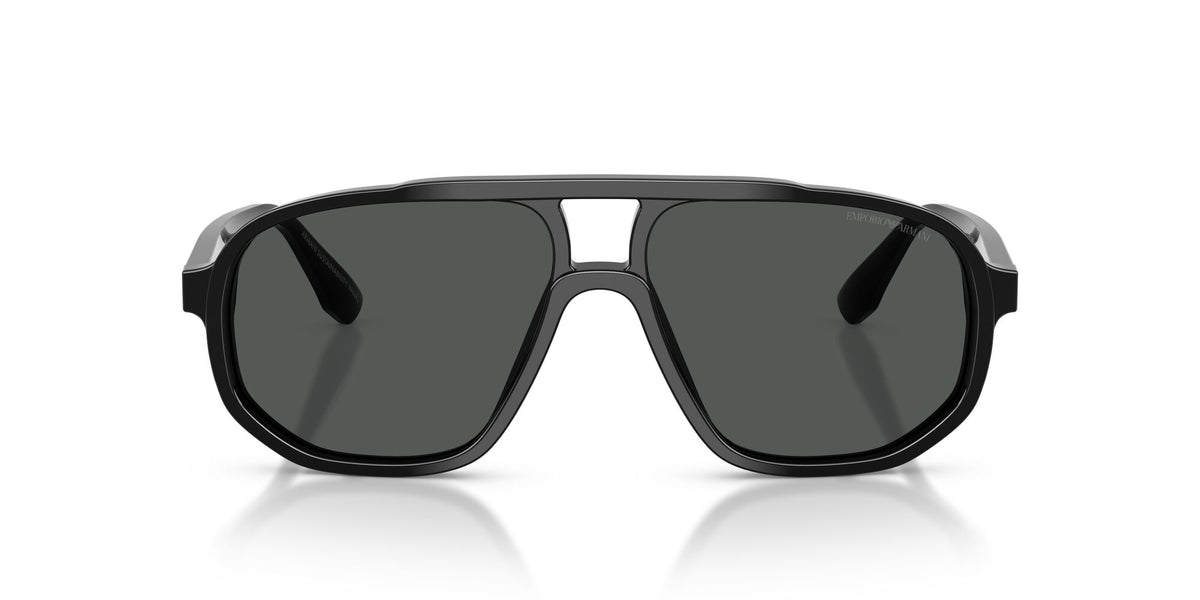 Emporio Armani 0EA4263U 501787 57 Shiny Black/ Dark Grey