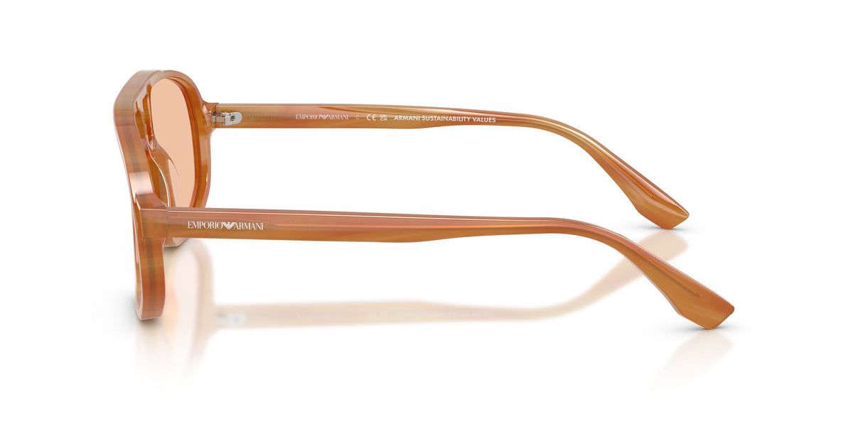 Emporio Armani 0EA4263U 632873 57 Striped Light Brown/ Light Brown